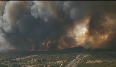 Evacuations underway as Boulevard brush fire closes both sides of I-8 – NBC 7 San Diego