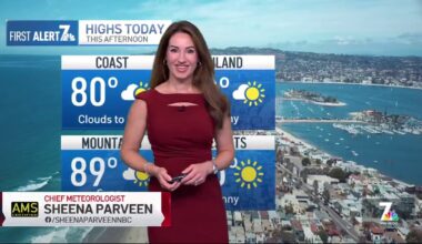 San Diego weather today: Sheena Parveen’s forecast for July 28, 2026 – NBC 7 San Diego