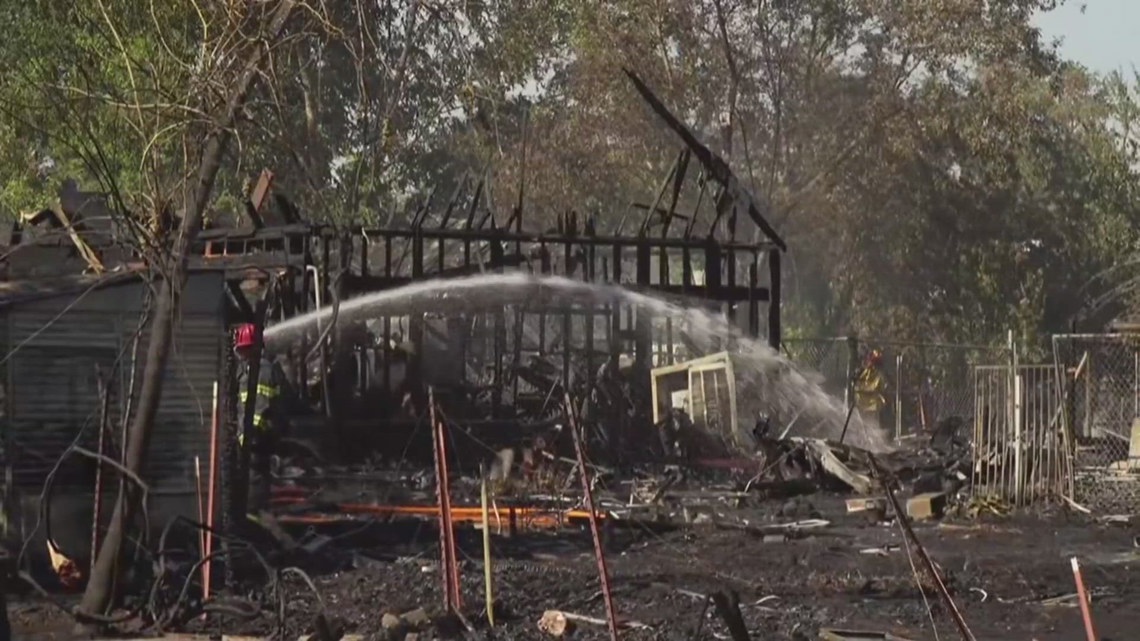 Fireworks among possible causes after Sacramento house fire heavily damages home