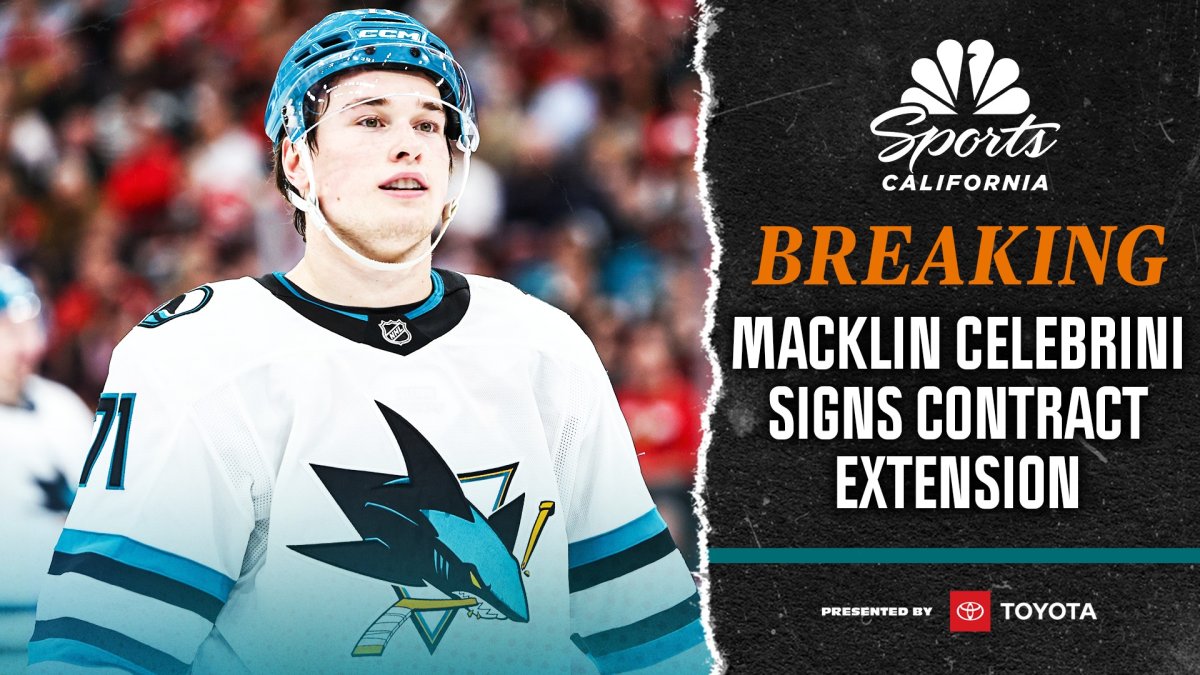 Macklin Celebrini signs five-year Sharks contract extension – NBC Sports Bay Area & California