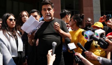 Prosecutors move to drop charge against California labor leader arrested during immigration protest :: WRAL.com