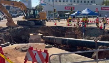 5 water main breaks in a week raising questions about Los Angeles' aging infrastructure