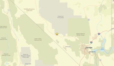 Update: 3.6 magnitude earthquake rattles near Beatty, NV on July 18