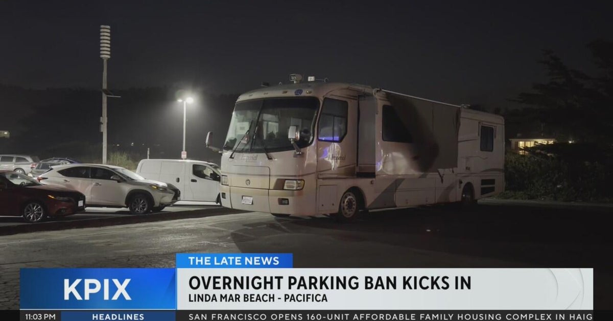 Checking in on night 2 of overnight parking ban at Pacifica's Linda Mar Beach