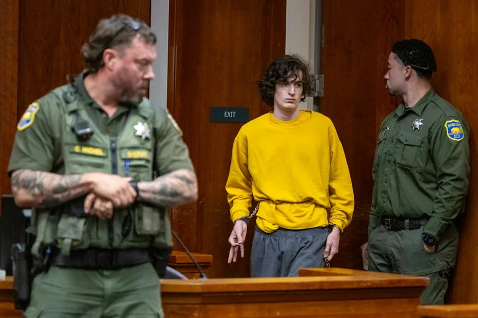 Recent high school grad Bradley Sayer, 18, who investigators say was obsessed with violence, including deadly school shootings, is charged with two counts of murder with special circumstances for the June 22 slayings which have rocked the quiet community 90 miles north of Sacramento. José Luis Villegas/The Sacramento Bee /POOL