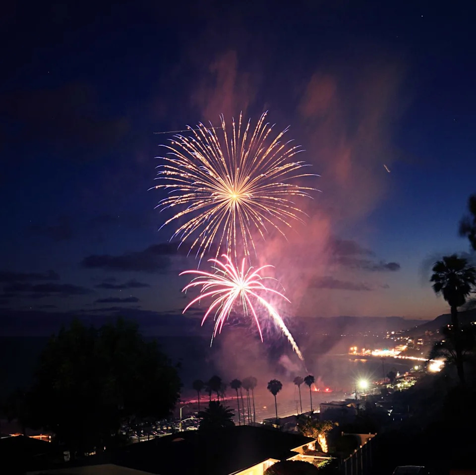 Authorities seized over 8,500 pounds of illegal commercial fireworks in East Los Angeles last month. Getty Images