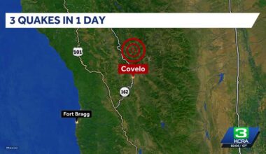 4.4 magnitude earthquake shakes Mendocino County, USGS says