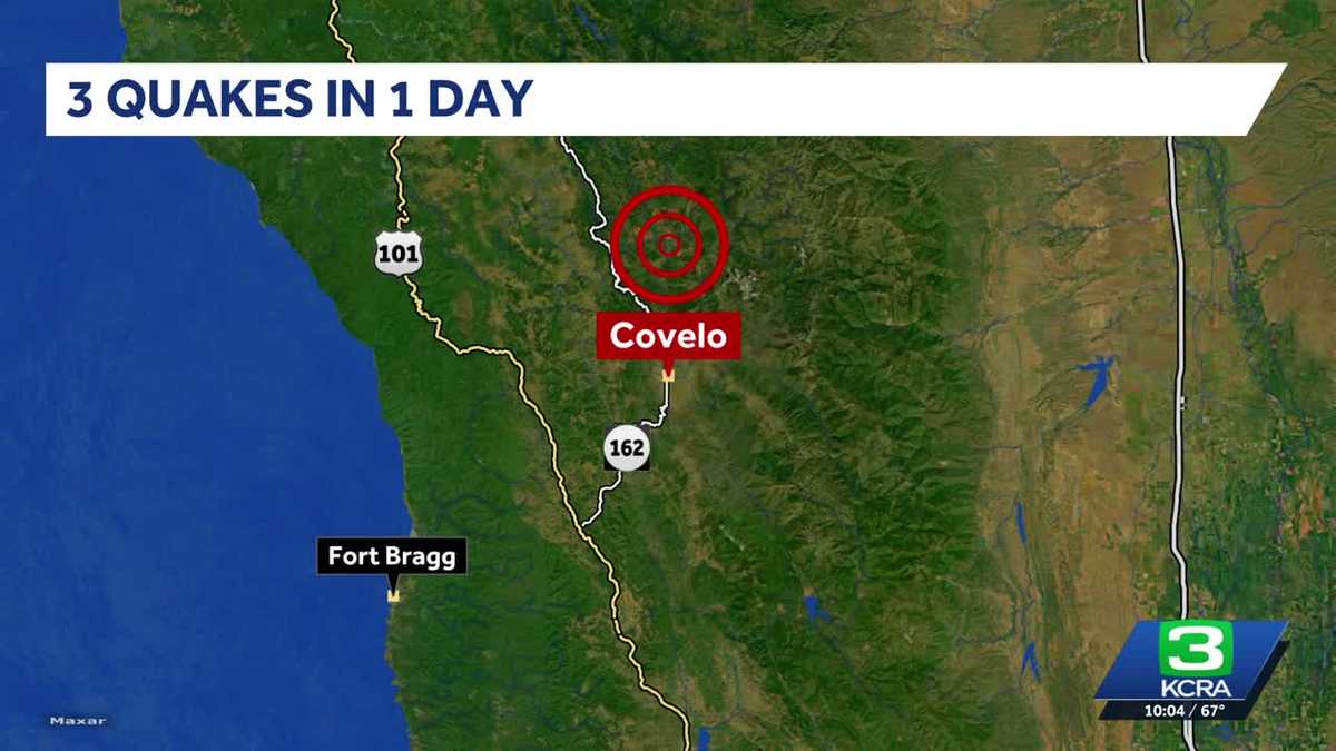 4.4 magnitude earthquake shakes Mendocino County, USGS says