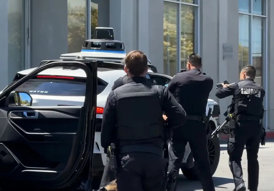 The teens were drinking alcohol while shooting Orbeez as the Waymo drove them around the city, according to SMPD.