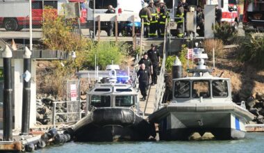 1 dead and 1 missing after pontoon boat fire near Alcatraz Island off San Francisco