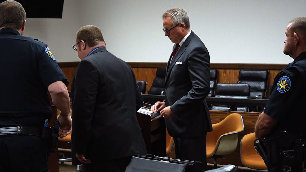 Robert Wilson, Jr. with his defense attorney Sean Buckley.