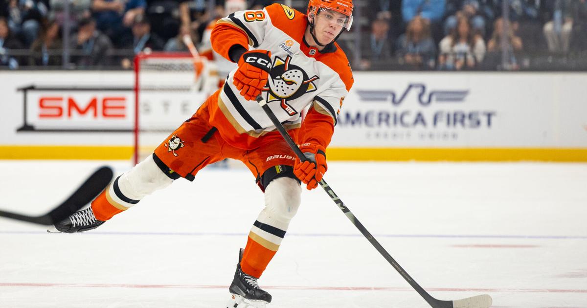 Anaheim Ducks re-sign D Pavel Mintyukov to 5-year deal amid Carlsson offer sheet drama | National Sports
