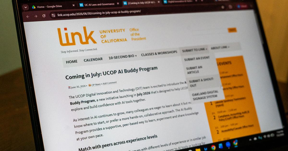 UCOP to launch AI Buddy Program to support staff with AI adoption | UC