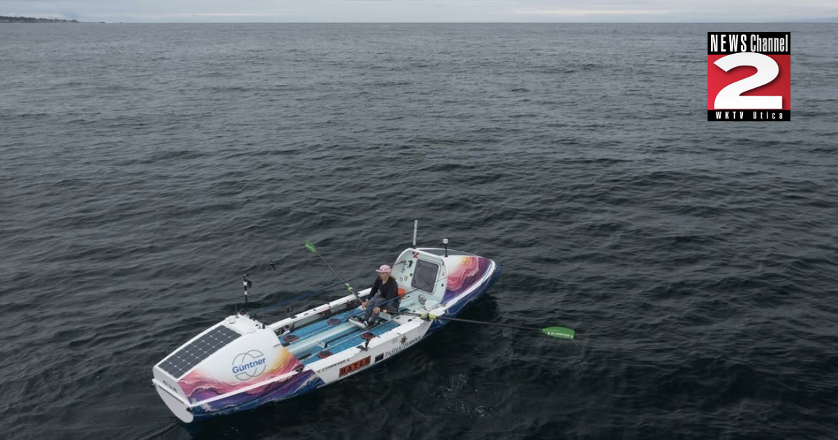 Adirondack Grad Rows Solo From California to Hawaii and Breaks 2 Records | News
