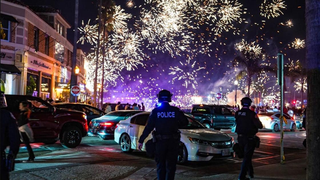 Arizonans busted at chaotic California beach celebration
