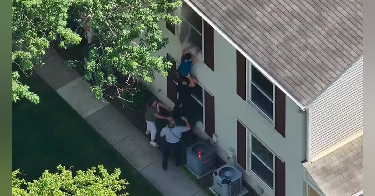 Video: Oakland County Deputy Rescues Two Boys Trapped on Second Floor of Burning Michigan Home