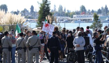 Law and immigration enforcement misuse crowd-control weapons against protesters and press, UC Berkeley report finds | Law and Justice