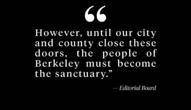 ICE detained a Berkeley resident. Resistance is paramount | Editorials