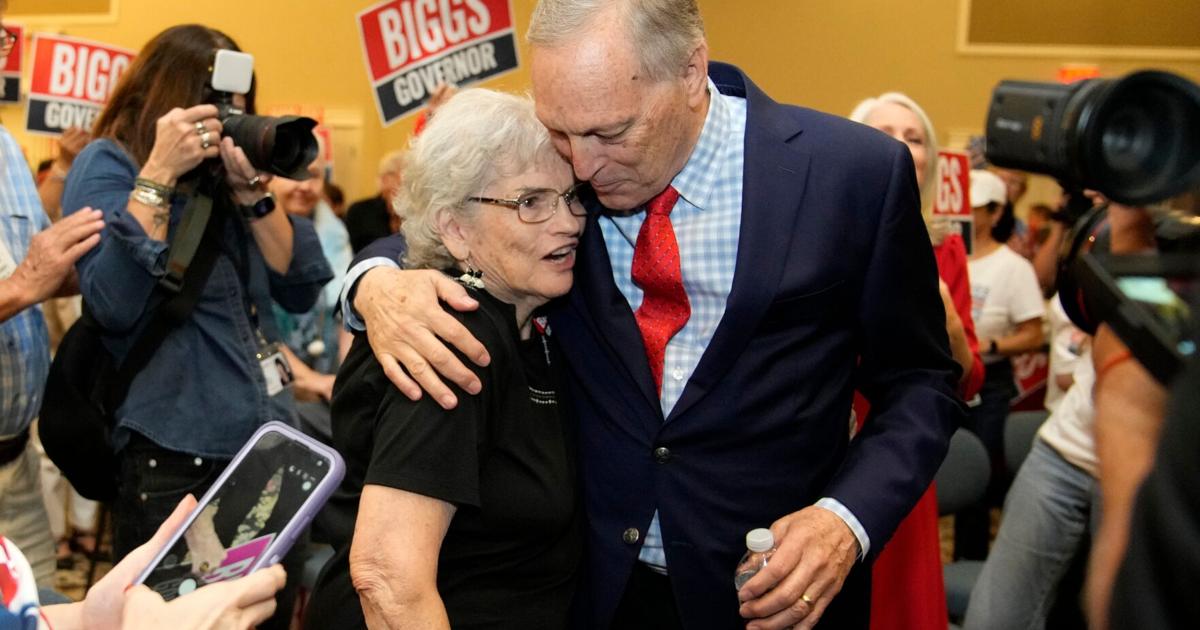 Andy Biggs wins Republican nomination to challenge Democrat Katie Hobbs for Arizona governor | National