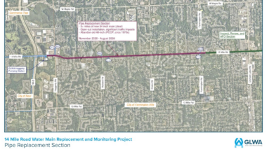 GLWA announces $81 million water main replacement project in Oakland County