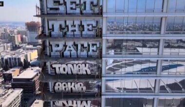 Cleanup of Graffiti Towers in downtown Los Angeles begins, new owners to resume original construction | National and World News
