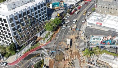 LADWP: Sunset Boulevard on Track to Reopen Friday evening