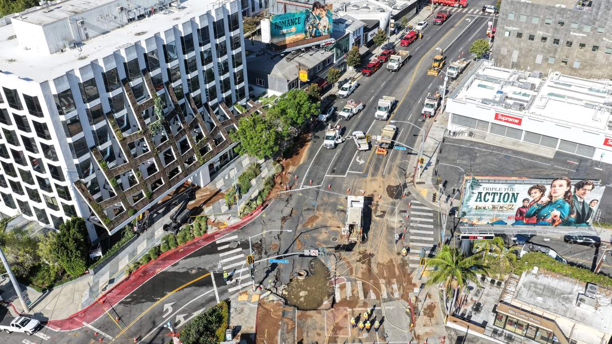 LADWP: Sunset Boulevard on Track to Reopen Friday evening