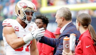 WATCH: Nick Bosa participates in first practice since ACL tear | San Francisco 49ers