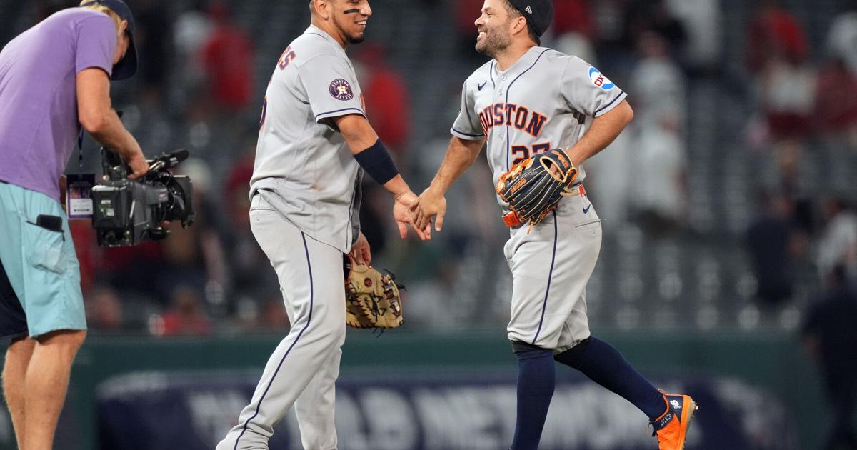Astros take advantage of Angels meltdown to score 4 runs in 9th inning for 6-4 win | National Sports