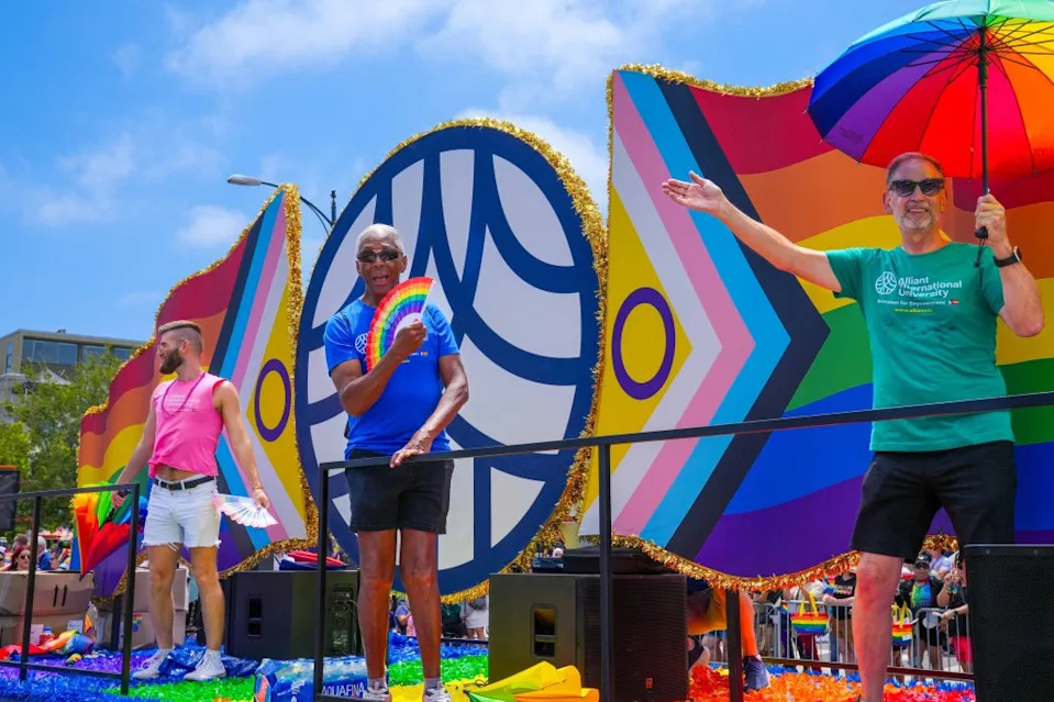 The San Diego County Board of Supervisors voted this year to align the county’s Independence Day event with “equity and racial justice” goals. SOPA Images/LightRocket via Getty Images