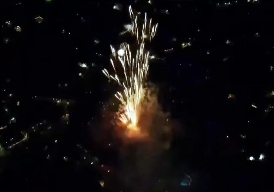 Sacramento fire officials said crews counted one illegal fireworks after another that went off at a gathering at a home in Del Paso Heights on Independence Day. KCR3