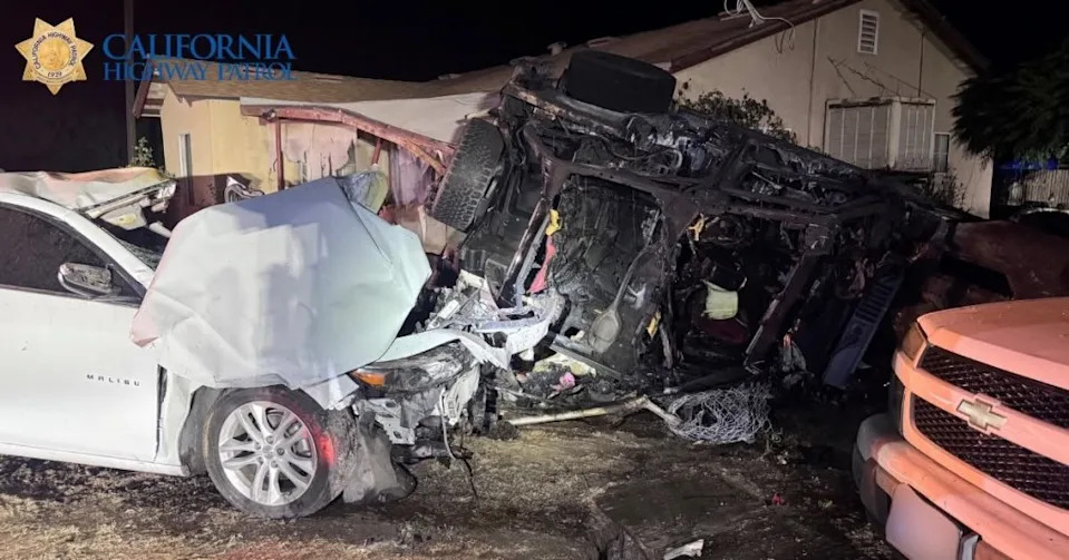 Bobby Criado died Saturday after suffering injuries in the smash, which happened Tuesday night in Madera County. CHP