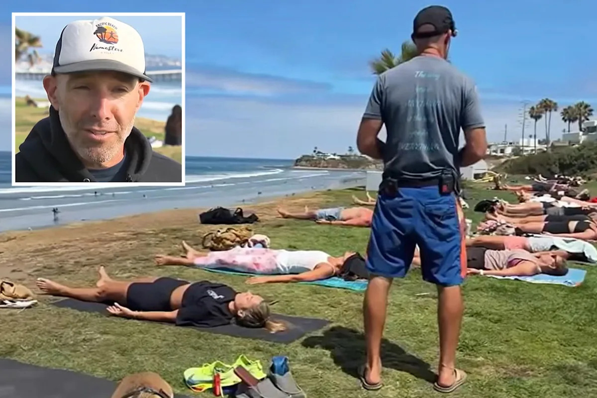 Top yogi ‘NamaSteve’ goes to war with San Diego after run-in with park rangers