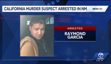 California murder suspect arrested in New Mexico