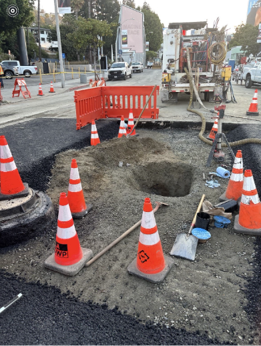 Paving Continues and Nears Completion on Sunset Blvd, Crews Work to Repair Pinhole Leak Identified Late Last Night – 8 AM July 23, 2026