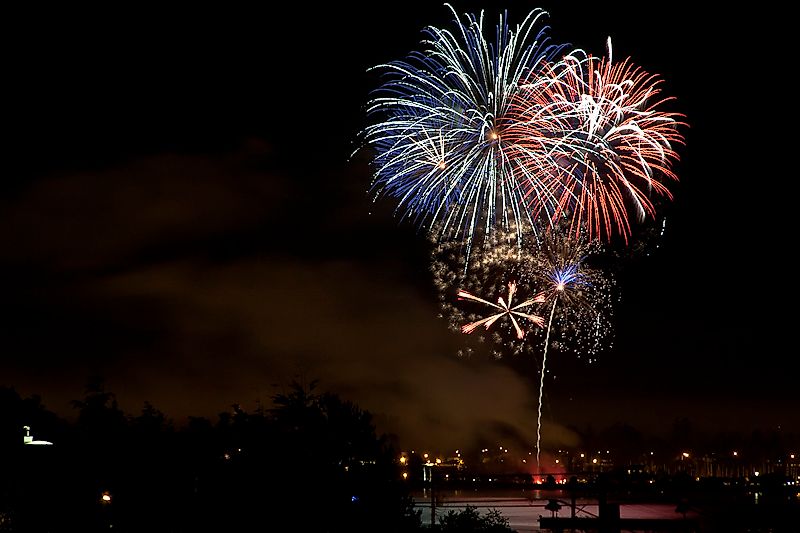 4th of July Fireworks near Blaine