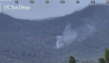 Vegetation fire in Dobbins prompts evacuation warning