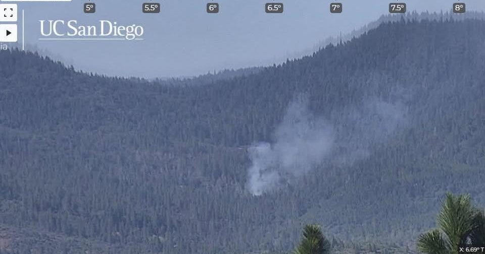 Vegetation fire in Dobbins prompts evacuation warning