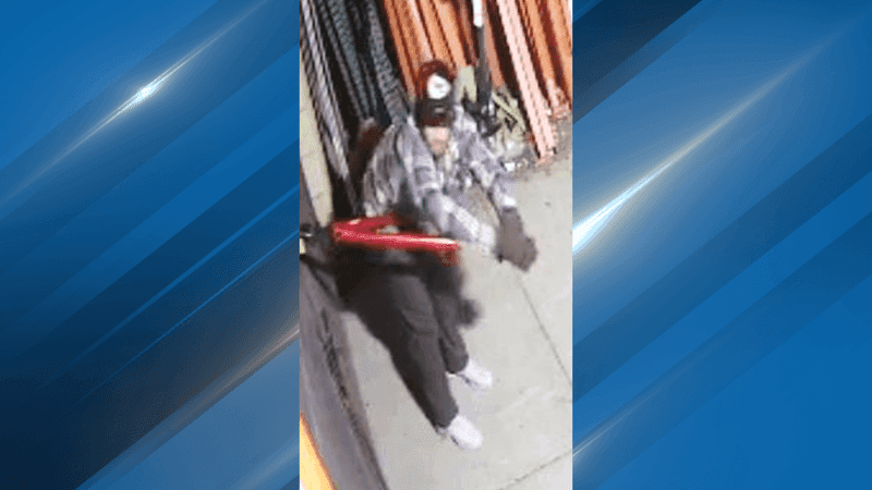 The Bakersfield Police Department is asking for the community’s help in identifying two people accused of taking five electric bikes from a commercial yard on White Lane. PHOTO: BPD