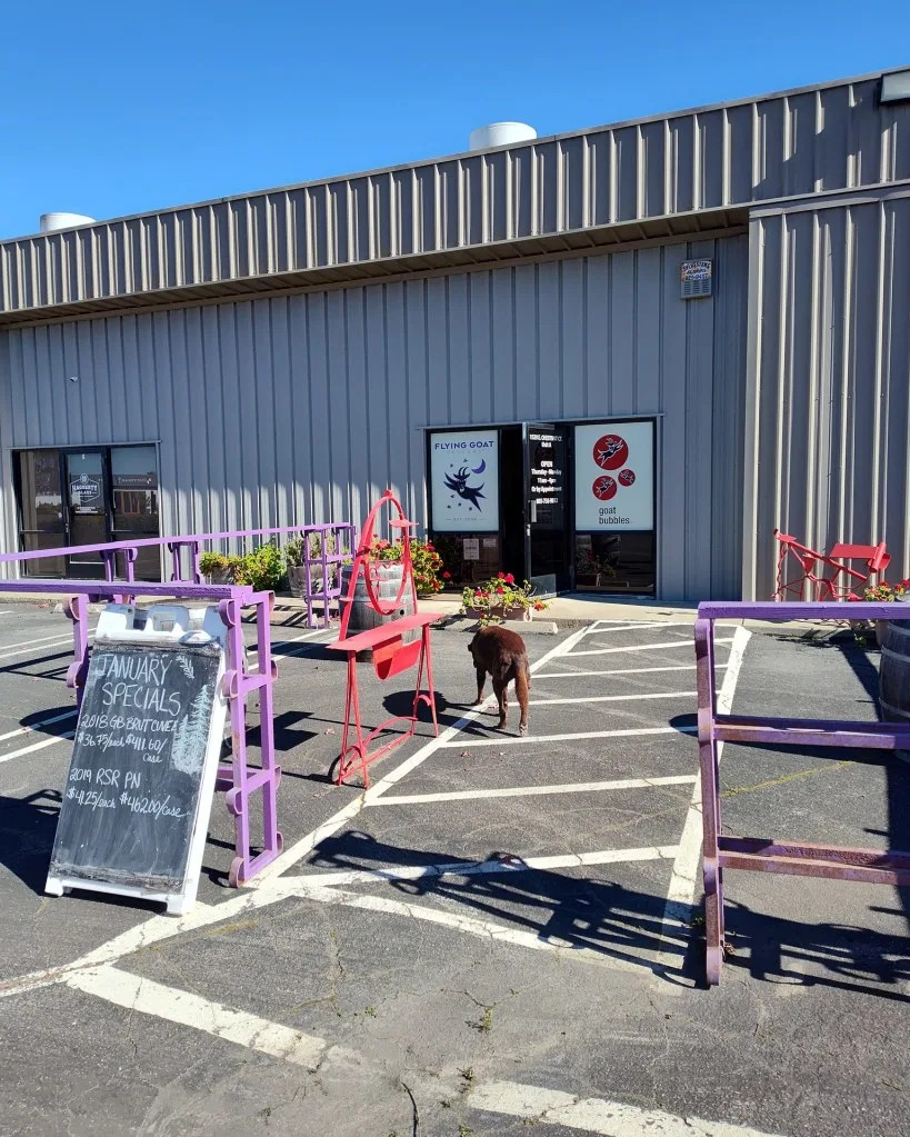 A federal suit against Santa Barbara County and the Vintners Association has been filed on behalf of Flying Goat Cellars. Instagram/@flyinggoatcellars