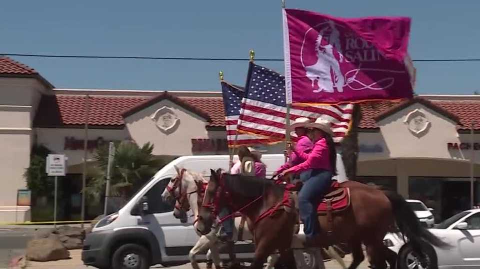 California Rodeo Salinas begins with horse parade and carnival excitement