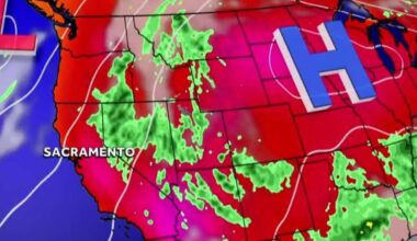 Northern California Monday forecast | Increased fire risk due to storms
