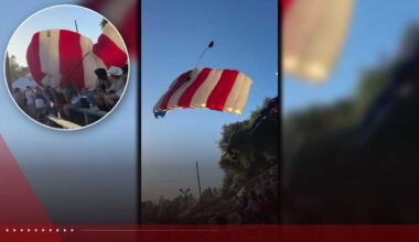 Watch as skydiver crashes at Folsom Pro Rodeo