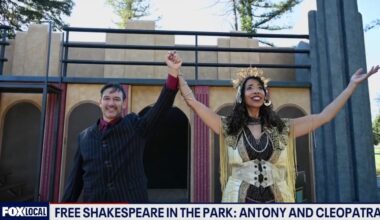 Free Shakespeare in the Park kicks off two-month run of 'Antony and Cleopatra' across Bay Area