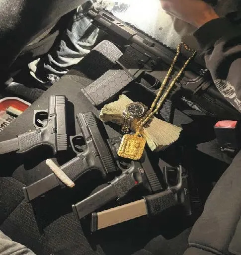The defendants allegedly purchased multiple firearms, including Draco-style AK-type pistols. justice.gov