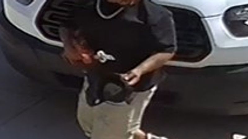 This man is wanted by the Bakersfield Police Department for catalytic converter theft. Photo provided by BPD