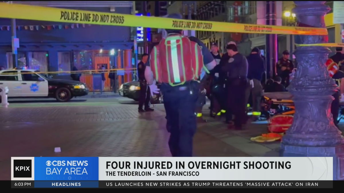 4 hurt in shooting San Francisco shooting in the Tenderloin – KION Central Coast