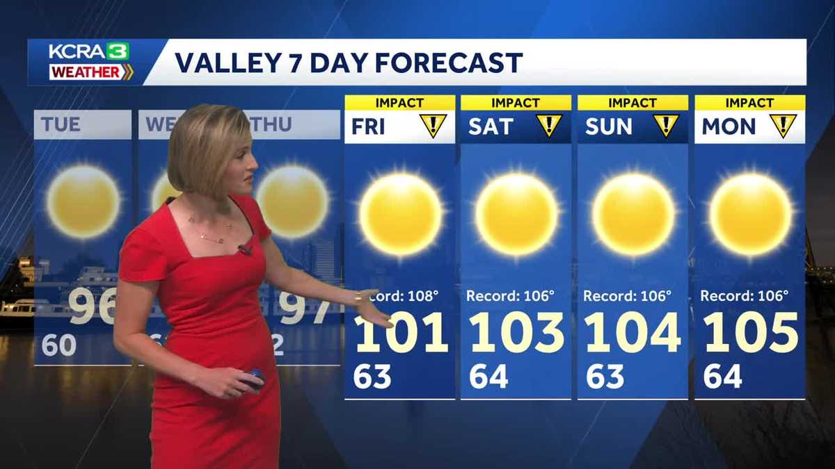 Northern California could see days-long heat wave