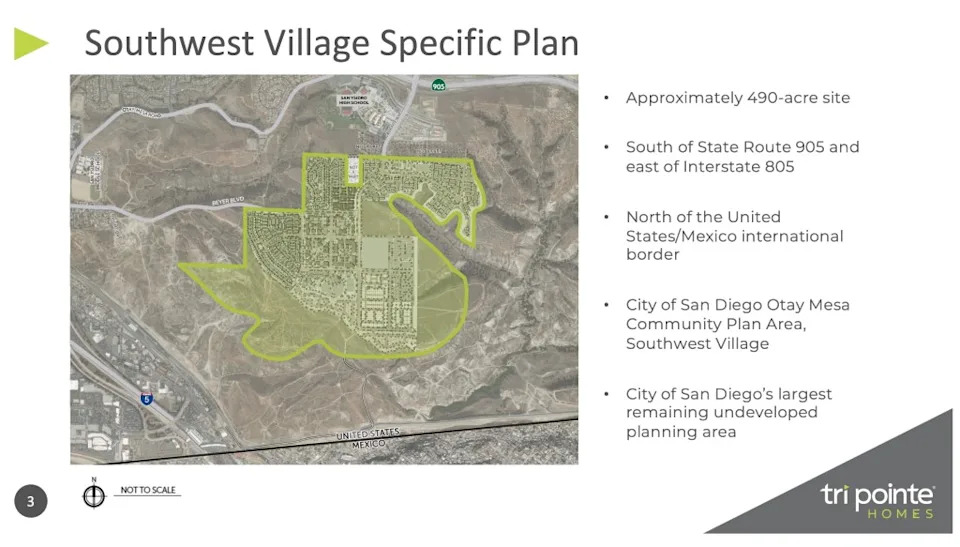 The city planners have been working on the Southwest Village proposal since 2018. Triponte Homes