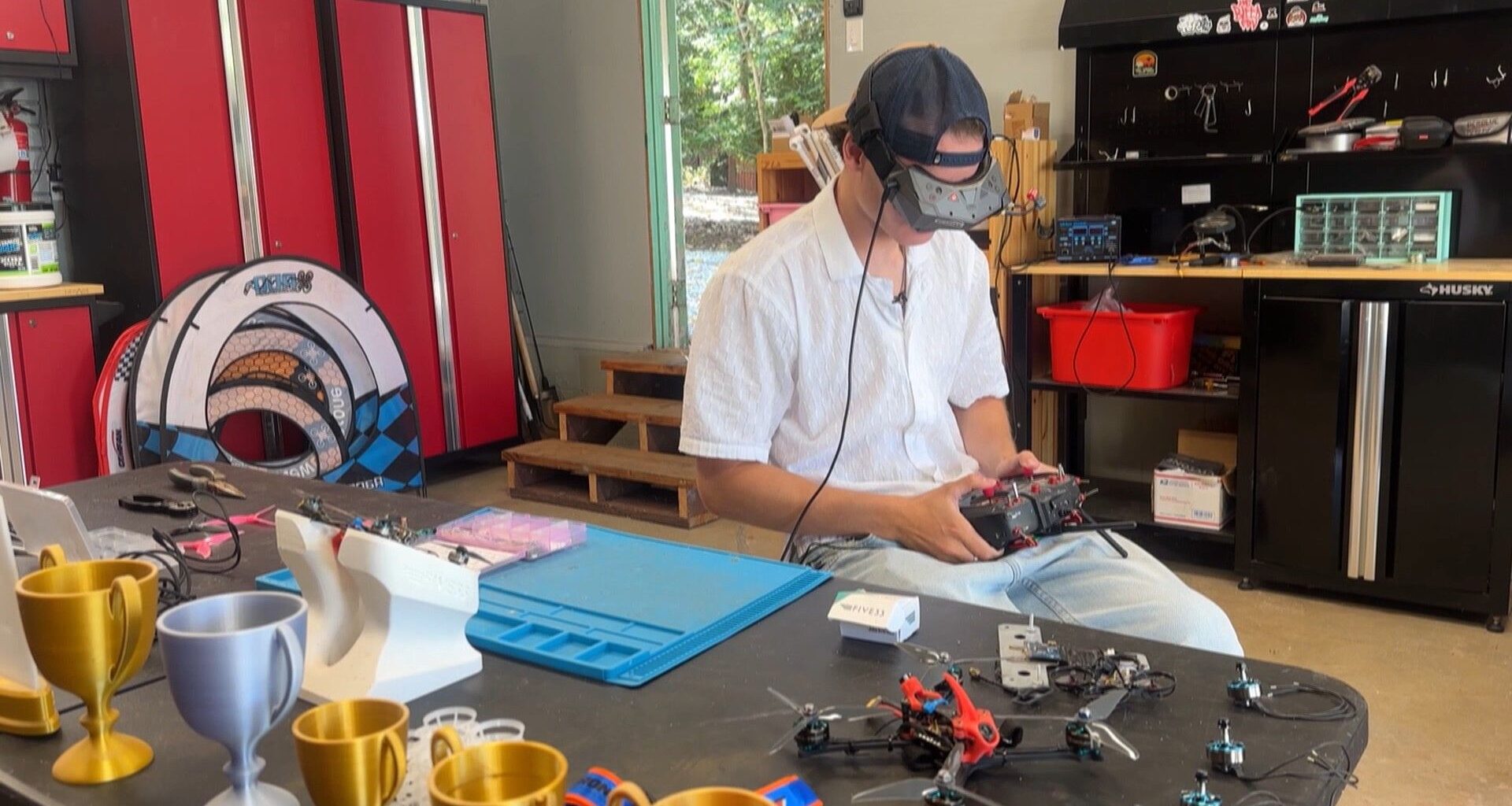 California teen develops drone rescue system